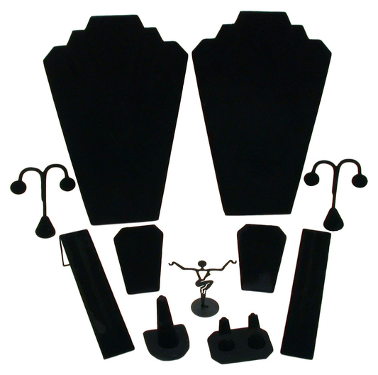 Jewelry Display Set — complete set view