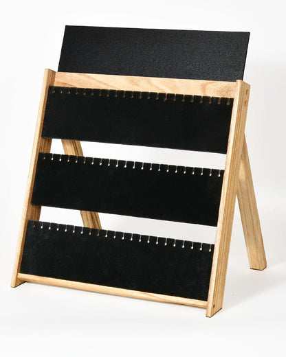 Folding Necklace Display Stand — complete product view